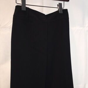 Ann Taylor Audrey Black Slim Pants | Size 0